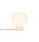Small Kumo Lamp in White Acetato with White Base 1