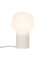 Lampada Kumo alta in acetato bianco con base bianca, Immagine 1
