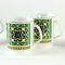 Czechoslovakian Porcelain Mugs, 1960s, Set of 4 4