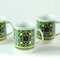 Czechoslovakian Porcelain Mugs, 1960s, Set of 4 5