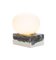Lampe Basse Magma Two en Acetato Blanc avec Socle Blanc par Ferréol Babin 1