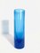 Vase Cylindrique Vintage en Verre, Scandinavie, 1970s 10