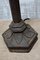 Antique Cast Iron Heraldic Shield Table Lamp, 1800s 8