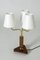 Mid-Century Swedish Mahogany Table Lamp, 1950s 3