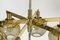 Brass and Glass Chandeliers by Hans-Agne Jakobsson for Hans-Agne Jakobsson AB Markaryd, 1960s, Set of 2, Image 7