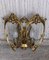 French Bronze and Glass Sconces, 1920s, Set of 3 15