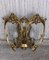 French Bronze and Glass Sconces, 1920s, Set of 3, Image 15