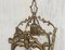 Chandeliers en Bronze et Verre, France, 1920s, Set de 3 9