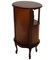 Art Nouveau Oval Lombard Nightstand from Bassano's Ebanisteria, 1920s 3