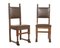 Vintage Italian Desk and Chairs Set from Dini & Puccini, 1920s, Set of 4 8