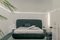 Cottonflower Wool & Velvet Bed by Daniel Nikolovski & Danu Chirinciuc for Kabinet 4