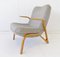 Concave Chair and Ottoman Set by Paul Bode for Deutsche Federholzgesellschaft, 1960s, Set of 2, Image 12