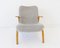 Concave Chair and Ottoman Set by Paul Bode for Deutsche Federholzgesellschaft, 1960s, Set of 2, Image 8