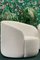 Curvy Weißer Cottonflower Sessel von Daniel Nikolovski & Danu Chirinciuc für Kabinet 6