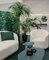 Curvy White Fabric Cottonflower Armchair by Daniel Nikolovski & Danu Chirinciuc for Kabinet 4