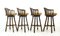 Folding Bar Stools from McGuire, 1970s, Set of 4 22