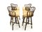 Tabourets de Bar Pliants de McGuire, 1970s, Set de 4 4