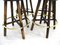Folding Bar Stools from McGuire, 1970s, Set of 4 14