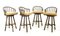 Folding Bar Stools from McGuire, 1970s, Set of 4 11