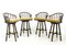 Folding Bar Stools from McGuire, 1970s, Set of 4 20