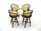 Folding Bar Stools from McGuire, 1970s, Set of 4 9