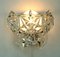 Mid-Century Crystal Glass and Chrome Glass Prism Sconces from Kinkeldey, 1960s, Set of 2, Image 3