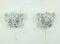 Mid-Century Crystal Glass and Chrome Glass Prism Sconces from Kinkeldey, 1960s, Set of 2 8
