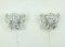 Mid-Century Crystal Glass and Chrome Glass Prism Sconces from Kinkeldey, 1960s, Set of 2, Image 8