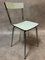 Blassgrüner Esstisch & Stühle aus Resopal, 1950er, 6er Set 22
