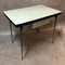 Pale Green Formica Dining Table and Chairs, 1950s, Set of 5, Image 1