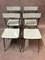 Pale Green Formica Side Chairs, 1950s, Set of 4 2