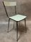 Pale Green Formica Side Chairs, 1950s, Set of 4, Image 6