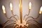 Italian Brass 12-Light Chandelier, 1950s, Image 10