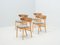 No. 7 Dining Chairs by Helge Sibast for Sibast, 1950s, Set of 4 1