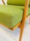 Green Boomerang Armchair, 1960s 8