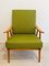 Green Boomerang Armchair, 1960s 1