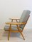 Grey Boomerang Armchair, 1960s 8