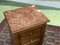 Vintage Mahogany and Marble Top Nightstand, Image 5