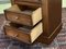 Vintage Mahogany and Marble Top Nightstand 8