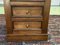 Vintage Mahogany and Marble Top Nightstand, Image 7