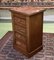 Vintage Mahogany and Marble Top Nightstand, Image 4