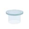 Large Alwa Three 5801T Side Table in Transparent by Sebastian Herkner for Pulpo, Image 1