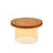 Large Alwa Three 5801A Side Table in Amber by Sebastian Herkner for Pulpo, Image 1