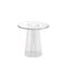 Bent Side Table High 2350T in Transparent by Sebastian Herkner for Pulpo 1