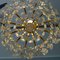 Regency Italian Gilded Chandelier with Crystal Glass, 1960s 10