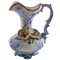 Large Vintage Baroque Style Italian Porcelain Pitcher, 1930s 2