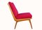 Oxblood Red Lounge Chair by Hans Mitzlaff for Soloform, 1950s 11