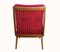 Oxblood Red Lounge Chair by Hans Mitzlaff for Soloform, 1950s, Image 9