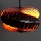 Lámpara de techo francesa en forma de espiral de Henri Mathieu para Lyfa, años 60, Imagen 14