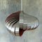 French Spiral-Shaped Ceiling Lamp attributed to Henri Mathieu for Lyfa, 1960s 4